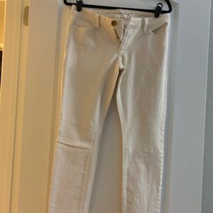 Off White Skinny Jeans